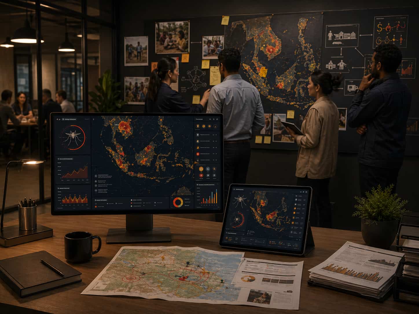 Social and Business use cases for the dengue outbreak prediction model
